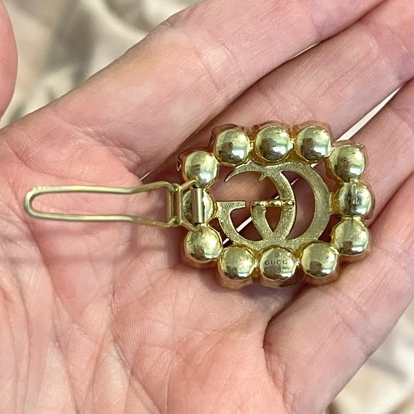 Gucci Marmont Faux Pearl Hair Clip - Picture 3 of 4